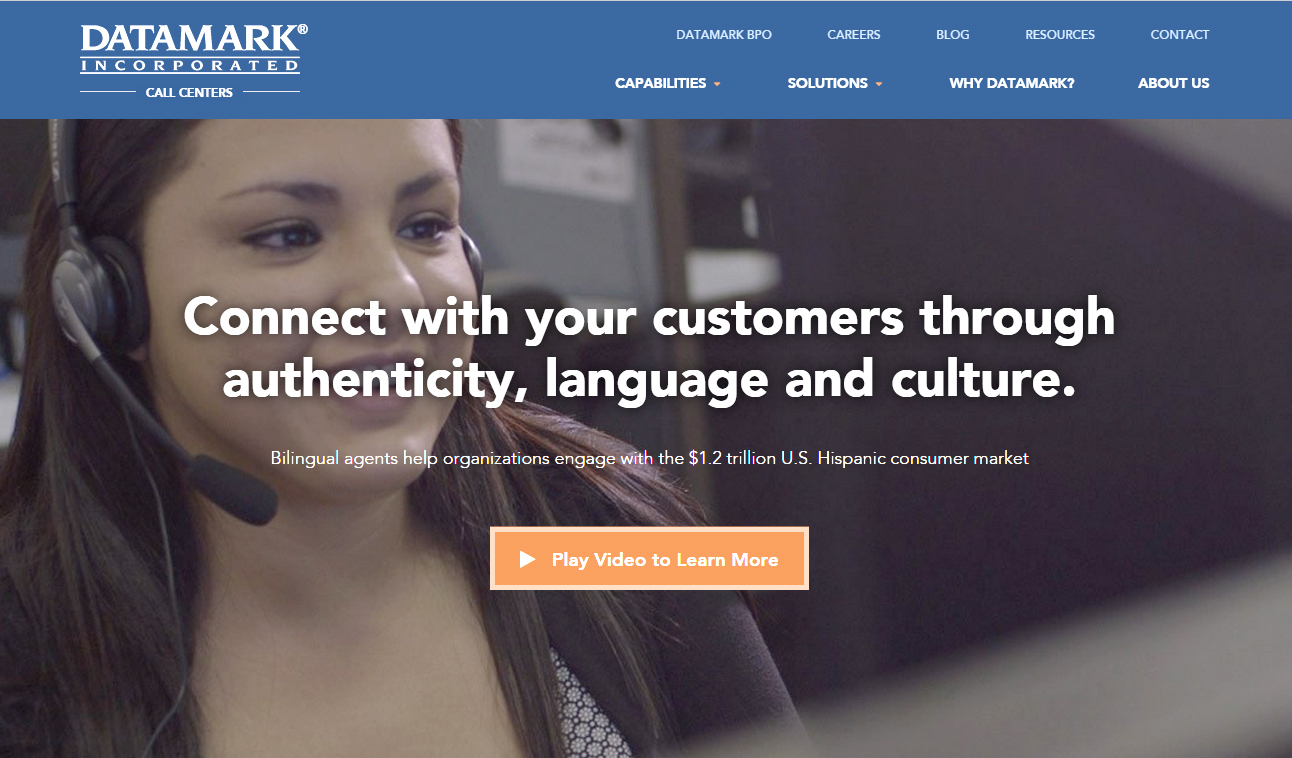 DATAMARK Announces New Contact Center Services Microsite and Video